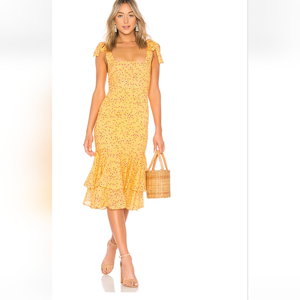 Lovers and friends DAY KEEPER MIDI DRESS